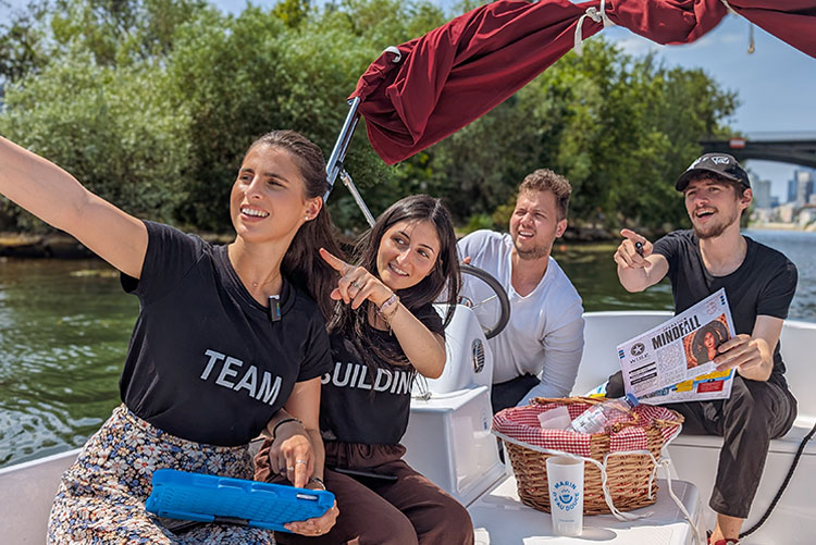 Team Building bateaux électriques sur la seine